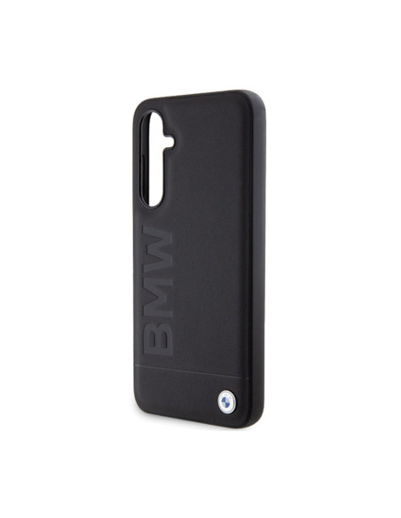 Etui Do Samsung Galaxy S23 FE BMW Leather Hot Stamp Czarny