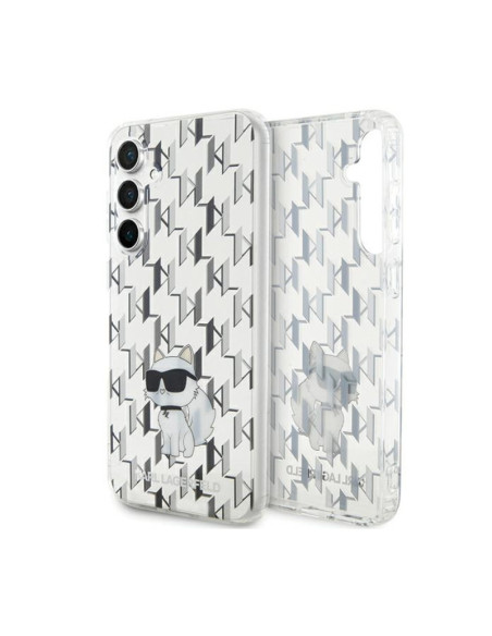Etui Do Samsung Galaxy S23 FE Karl Lagerfeld Monogram Choupette Przezroczysty