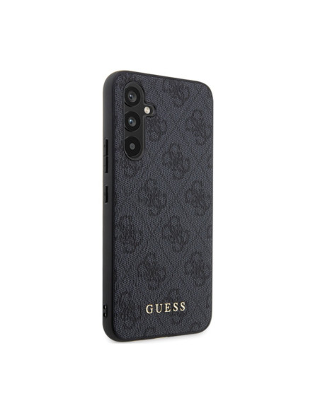 Etui Do Samsung Galaxy S23 FE Guess 4G Metal Gold Logo Szary