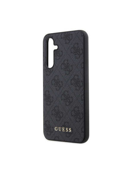 Etui Do Samsung Galaxy S23 FE Guess 4G Metal Gold Logo Szary