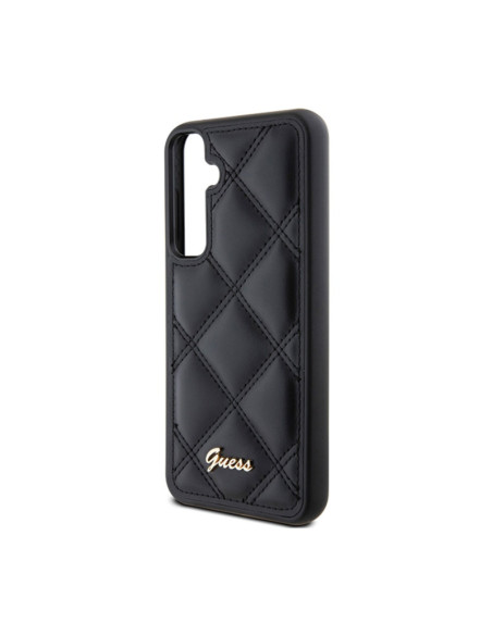 Etui Do Samsung Galaxy S23 FE Guess Quilted Metal Logo Czarny