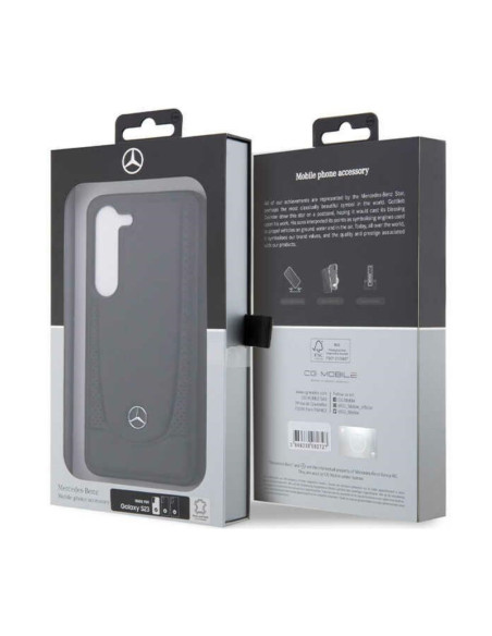 Etui Do Samsung Galaxy S23 FE Mercedes Leather Urban Line Czarny
