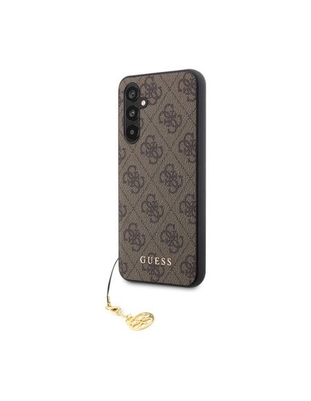 Etui Do Samsung Galaxy S23 FE Guess 4G Charms Collection Brązowy