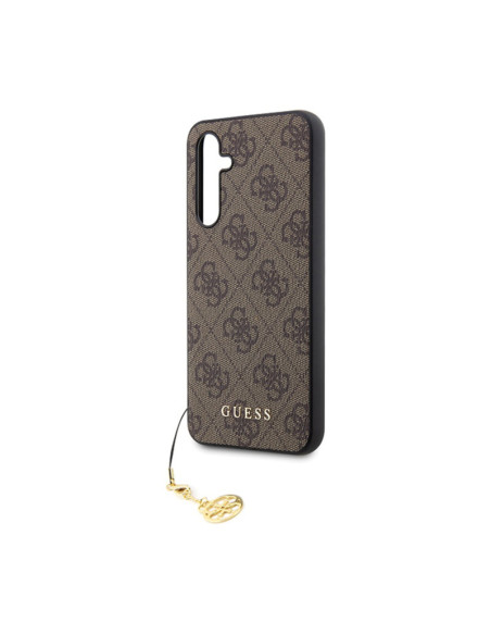 Etui Do Samsung Galaxy S23 FE Guess 4G Charms Collection Brązowy