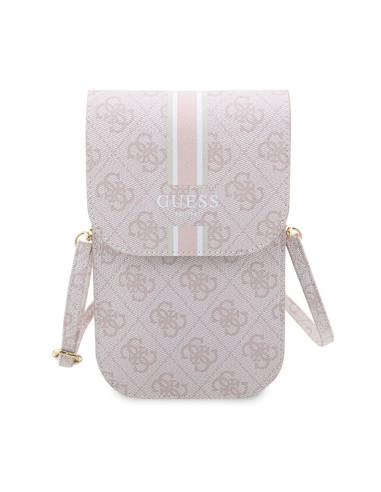 Torebka crossbody na telefon Guess 4G Stripes...