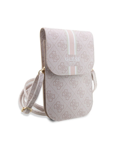 Torebka crossbody na telefon Guess 4G Stripes...