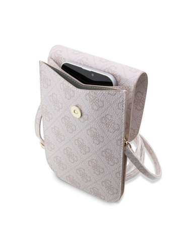 Torebka crossbody na telefon Guess 4G Stripes...