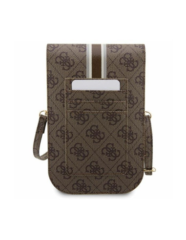 Torebka crossbody na telefon Guess 4G Stripes...