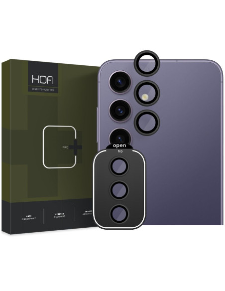 Etui Do Galaxy S24 Osłona Aparatu Hofi Camring Pro+ Czarny