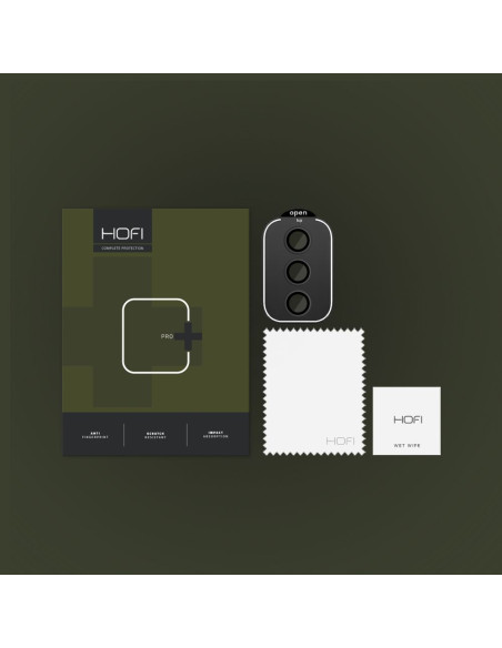 Etui Do Galaxy S24 Osłona Aparatu Hofi Camring Pro+ Czarny