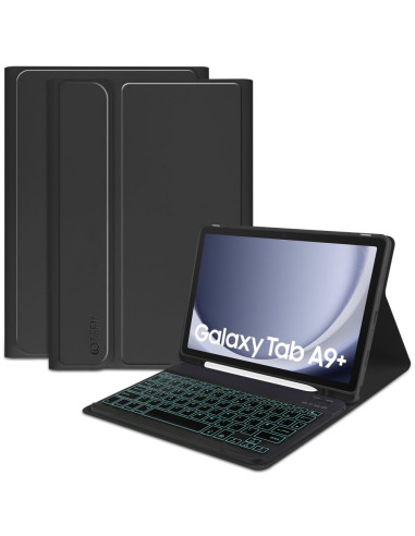 Etui Do Galaxy Tab A9+ Plus 11.0 X210 / X215 / X216 Tech-Protect Sc Pen + Keyboard Czarny