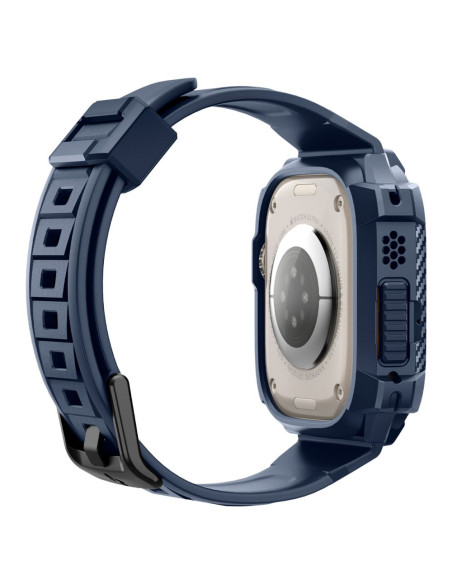 Pasek Do Apple Watch Ultra 49 mm Spigen Rugged Armor "Pro" Niebieski