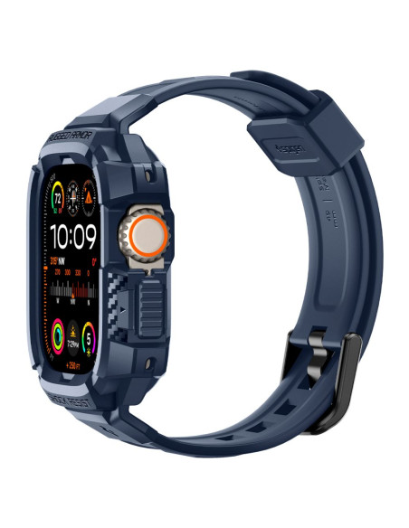 Pasek Do Apple Watch Ultra 49 mm Spigen Rugged Armor "Pro" Niebieski