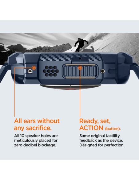 Pasek Do Apple Watch Ultra 49 mm Spigen Rugged Armor "Pro" Niebieski